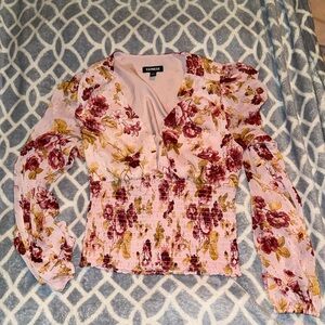 Women’s floral blouse